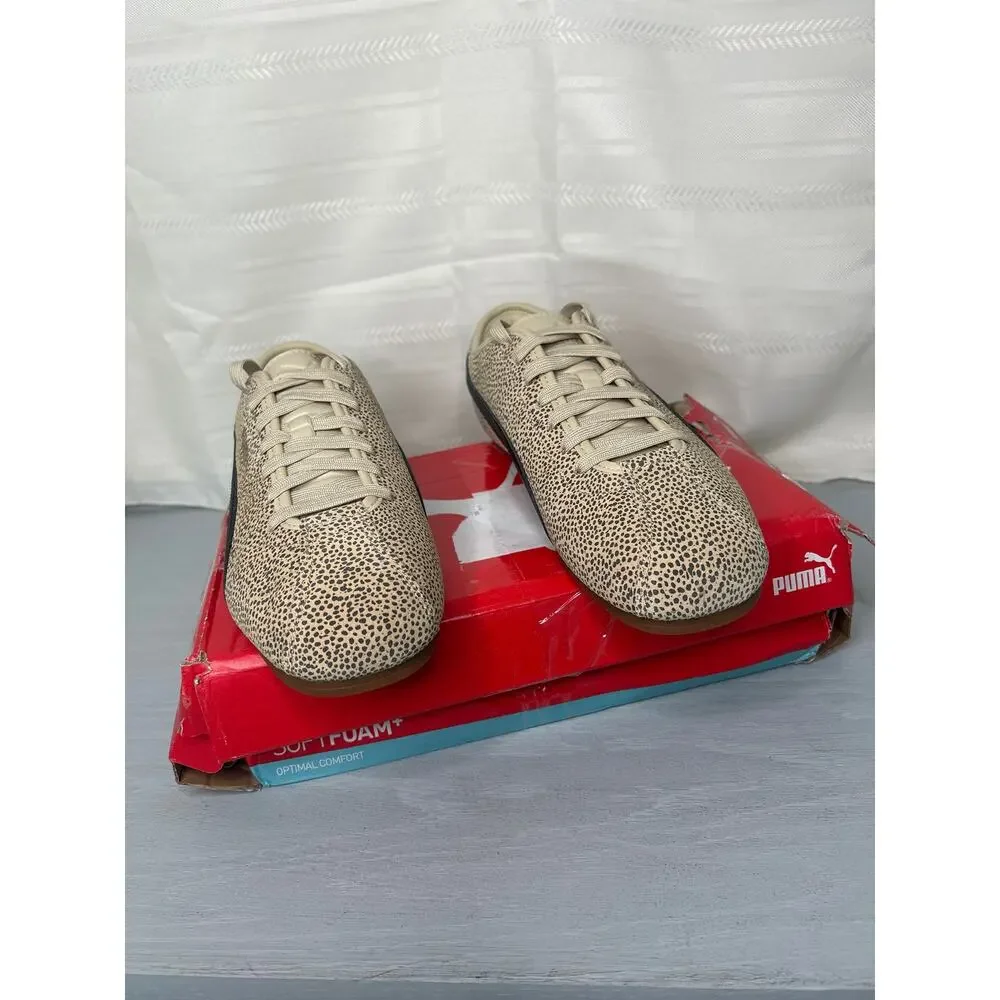 PUMA Tackle Topcat Sneakers Toasted Almond Black Gum Womens Size 10M